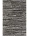 Spring Valley Home Closeout! Loloi Emory Eb-02 Gray/black 5'3" X 7'7" Area Rug