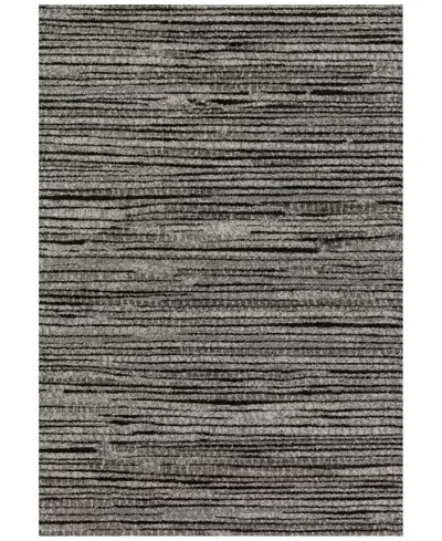 Spring Valley Home Closeout! Loloi Emory Eb-02 Gray/black 5'3" X 7'7" Area Rug