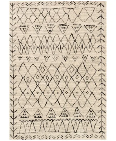 Spring Valley Home Closeout! Loloi Emory Eb-09 Heather Gray/black 3'10" X 5'7" Area Rug