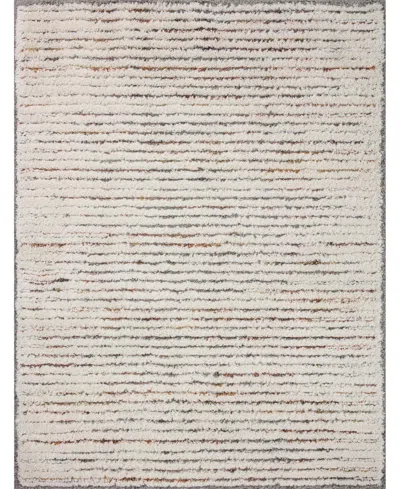Spring Valley Home Levitt Shag Lev-01 4' X 6' Area Rug In Ivory