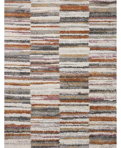 Spring Valley Home Levitt Shag Lev-03 2'3" X 4' Area Rug In Ivory
