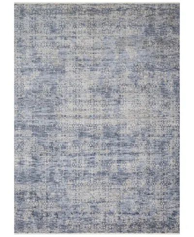 Spring Valley Home Pandora Pan-03 Dark Blue 2'6" X 8' Runner Area Rug