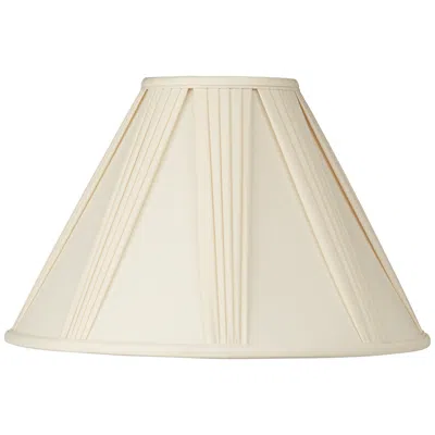 Springcrest Annecy Ivory French V-drape Pleated Lamp Shade 6x17x12 (spider)