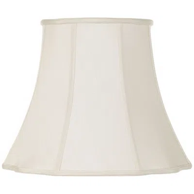 Springcrest Boyd Creme Bell Curve Cut Corner Lamp Shade 11x18x15 (spider)