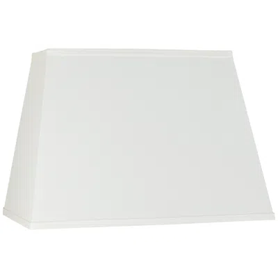 Springcrest Carring Ivory Linen Tapered Rectangle Shade 14x18x12 (spider)