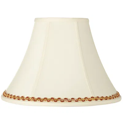 Springcrest Creme Shade With Gold And Rust Trim 7x16x12 (spider)