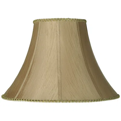 Springcrest Earthen Dulcie Gold Round Bell Lamp Shade 8x18x13 (spider)