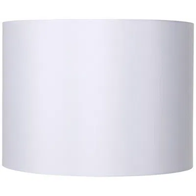 Springcrest Gail White Hardback Drum Lamp Shade 16x16x12 (spider)