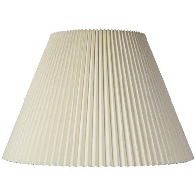 Springcrest Genevieve Beige Pleated Lamp Shade 10.75x22x15.5 (spider)
