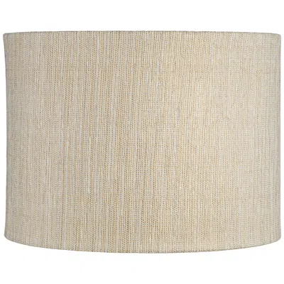 Springcrest Julie Gold And Silver Weave Drum Shade 15x15x11 (spider)