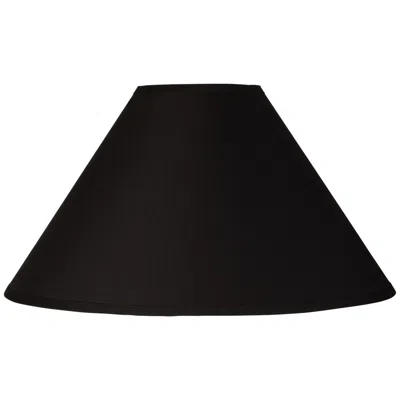 Springcrest Laine Black Chimney Empire Lamp Shade 6x19x12 (spider)
