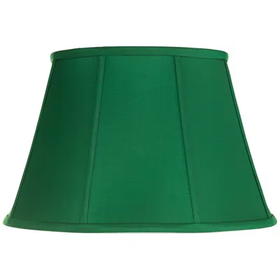 Springcrest Mapo Emerald Green Empire Drum Shade 11x17x11 (spider)