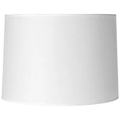 Springcrest Marlee White Paper Hardback Drum Lamp Shade 15x16x11 (spider)