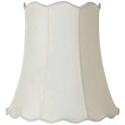 Springcrest Morton Creme Scallop Bell Lamp Shade 12x18x18 (spider)