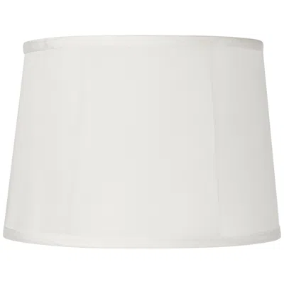 Springcrest Rafael Softback Off-white Tapered Drum Shade 12x14x10 (spider)