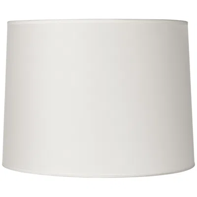 Springcrest Reba Hardback White Drum Lamp Shade 13x14x10 (spider)