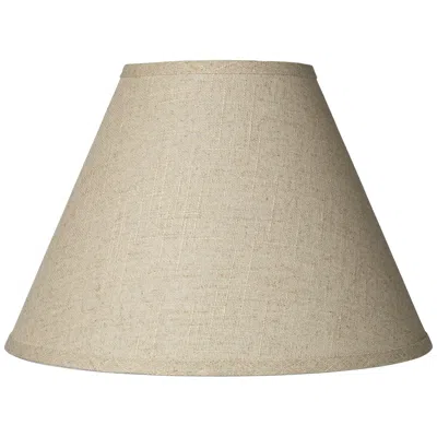 Springcrest Sela Fine Burlap Empire Shade 6.5x15x10.75 (spider)