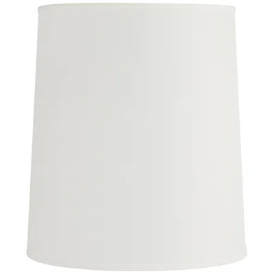 Springcrest Selmer Off-white Fabric Tall Drum Shade 14x16x18 (spider)