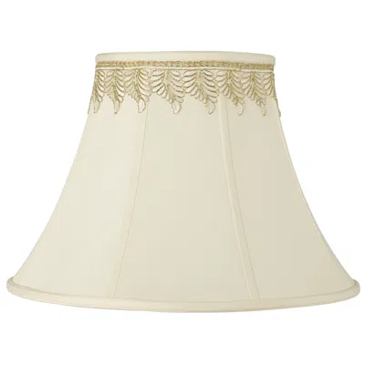 Springcrest Shade With Embroidered Leaf Trim 9x18x13 (spider)