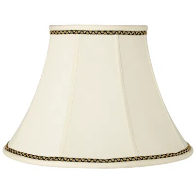 Springcrest Shade With Gold And Black Trim 9x18x13 (spider)
