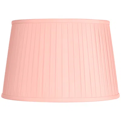 Springcrest Shay Peach Pleated Empire Lamp Shade 14x17x11 (spider)