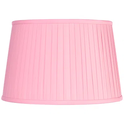 Springcrest Shay Pink Pleated Empire Lamp Shade 14x17x11 (spider)