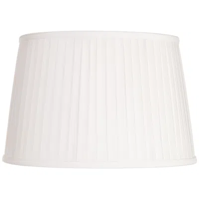 Springcrest Shay White Pleated Empire Lamp Shade 14x17x11 (spider)