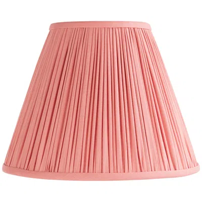 Springcrest Spencer Rose Pink Loose Pleat Empire Shade 6x12x9x9.5 (spider) In Multi