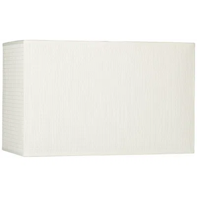 Springcrest Tomi Off-white Rectangular Paper Shade 8/16x8/16x10 (spider)