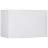 Springcrest Tomi White Hardback Rectangular Shade 8/16x8/16x10 (spider)