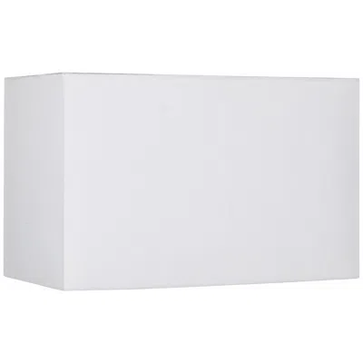 Springcrest Tomi White Hardback Rectangular Shade 8/16x8/16x10 (spider)