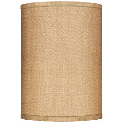 Springcrest Woven Burlap Cylinder Lamp Shade 8x8x11 (spider)