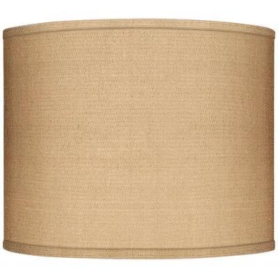 Springcrest Woven Burlap Drum Lamp Shade 14x14x11 (spider)