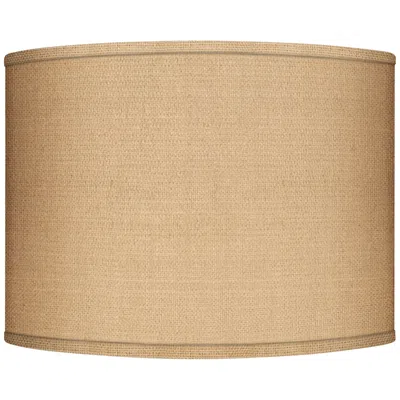 Springcrest Woven Burlap Drum Lamp Shade 15.5x15.5x11 (spider)