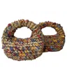 Springmoonatelier Women's Handmade Bohemian Straw Micro Bag – Timeless & Artisanal