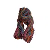Springmoonatelier Women's Handmade Multicolored Winter Scarf In Multi
