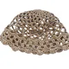 Springmoonatelier Women's Handmade Raffia Yarn Hat Brown In Brown