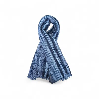 Springmoonatelier Women's Luxury Handmade Knitted Soft Grey Winter Shawl – Minimalist Elegance, Warm And Timeless Styl In Gray