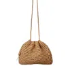 Springmoonatelier Women's Neutrals Handmade Cream Raffia Shoulder And Crossbody Bag – Chic And Elegant