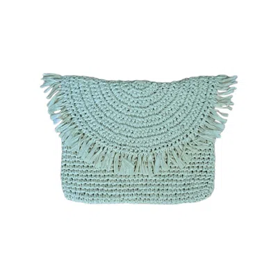 Springmoonatelier Women's Neutrals Handmade Raffia Mini Bag – Cream In White