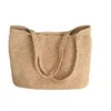 Springmoonatelier Women's Neutrals Handmade  Raffia Oversized Tote Bag – Perfect For Shopping & Beach Days