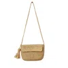 Springmoonatelier Women's Neutrals Raffia Cream Bag Athena