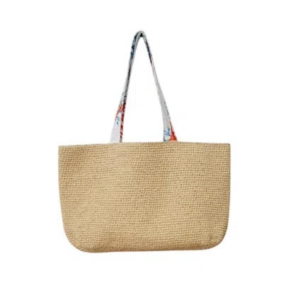 Springmoonatelier Women's Neutrals Summer Beauties Raffia Bag Set