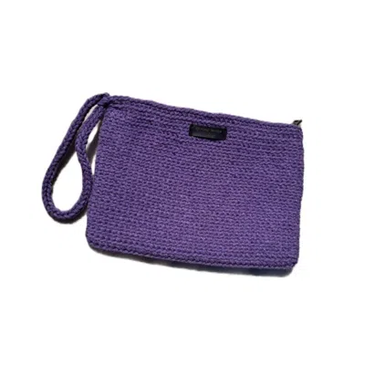 Springmoonatelier Women's Pink / Purple Tutya's Garden Purple Handbag