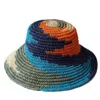 Springmoonatelier Women's Rainbow Raffia Hats