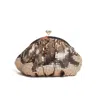Springmoonatelier Women's Shimmering Elegance Gold Sequin Bag
