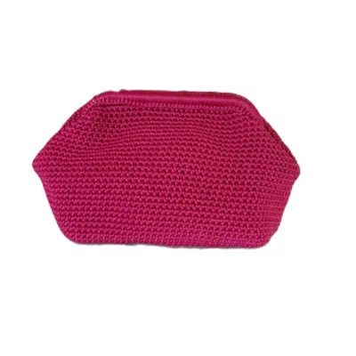 Springmoonatelier Women's Springmoon Never-ending Summer Hand-knitted Pink Bag