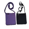 Springmoonatelier Women's Tutya's Garden Black Medium Size Mobile Phone Bag