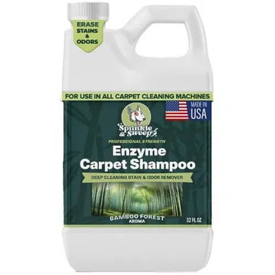Sprinkle & Sweep 32 oz Enzyme Carpet Shampoo In Green