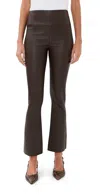 Sprwmn Ankle Flare Pants Americano In Brown